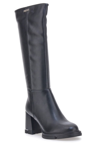 Stivali con Tacco Neri Swish 2