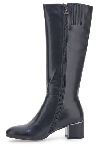 Schwarze Swish 21-Stiefel mit Absatz