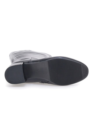 Stivali con tacco Neri Swish 21
