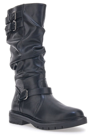 Stiefel mit gekräuseltem Obermaterial Cafè Kosten 1504