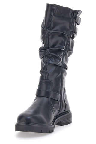 Stiefel mit gekräuseltem Obermaterial Cafè Kosten 1504