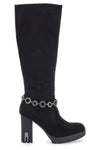 Schwarze Stiefel mit Absatz Mon Dieu 262534