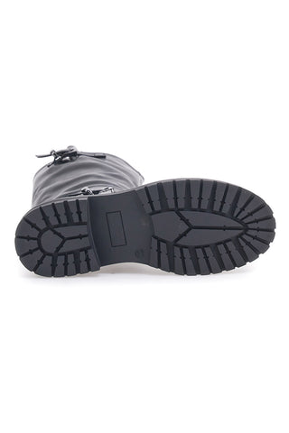 Rock'n Doll Schwarze Bikerstiefel 972913