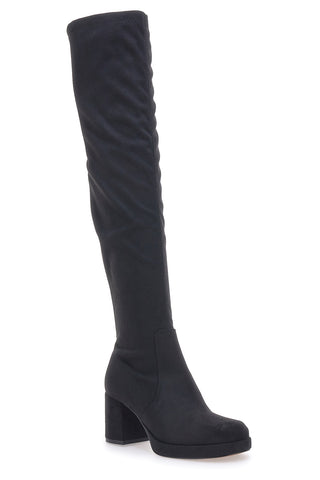 Pittarello Couture Schwarze Overknee-Stiefel für Damen mit Absatz 43105