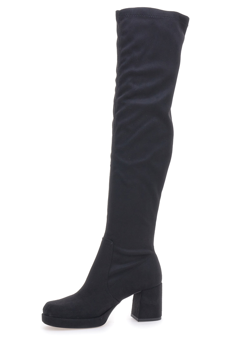 Stivali Neri da Donna Overknee Con Tacco Pittarello Couture 43105