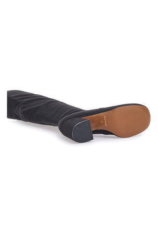 Pittarello Couture Schwarze Overknee-Stiefel für Damen mit Absatz 43105