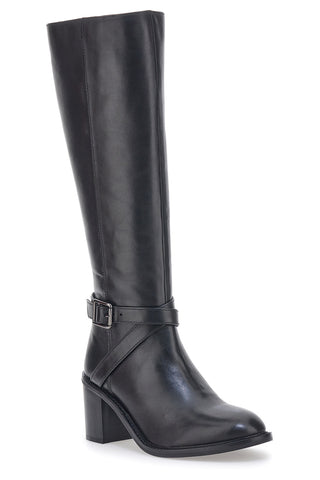 Pittarello Rock Hohe schwarze Stiefel 6744