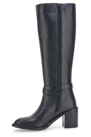 Pittarello Rock Hohe schwarze Stiefel 6744