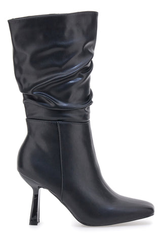 Schwarze Stiefel mit Absatz Gavi 847