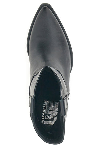 Stivali Camperos Neri Vera Pelle Pittarello Love 922TEX