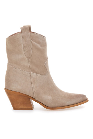 Stivali Camperos Beige Vera Pelle Pittarello Love 922TEX