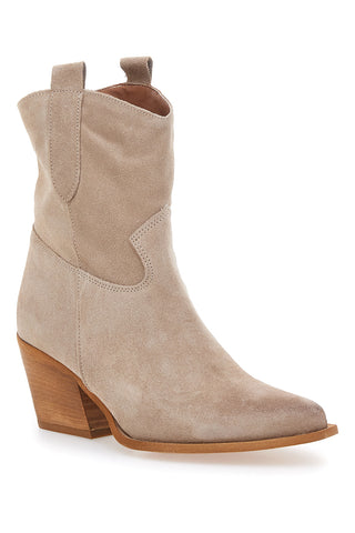 Stivali Camperos Beige Vera Pelle Pittarello Love 922TEX