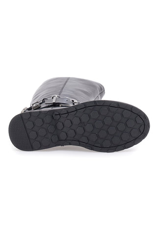 Stivali Neri con Cinturino alla Caviglia Me&Me 1216