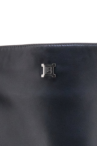 Stivali Neri con Arricciatura nel Gambale Laura Biagiotti 8843