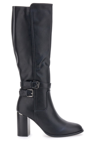 Schwarze Stiefel mit hohen Absätzen ENERGY 373