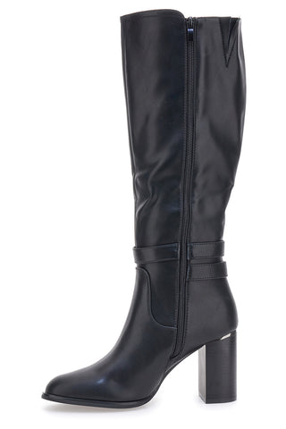 Schwarze Stiefel mit hohen Absätzen ENERGY 373