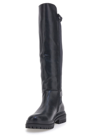 Stivali neri sotto il ginocchio con fibbia PITTARELLO CAPSULE 23059065