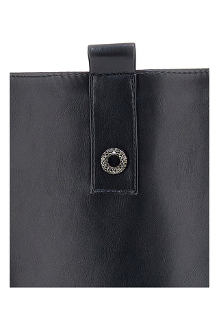 THE FIRST 499 Schwarze spitze High Heel Stiefel