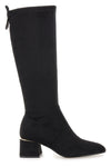 Schwarze Stiefel mit Blockabsatz und goldenen Details, Mariella Burani 51693C1064
