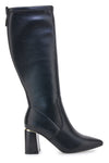 Mariella Burani 51693C1063 Schwarze Stiefel mit Blockabsatz
