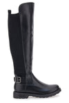 Stivali neri con fibbia laterale e fascia elastica ME & ME 3003