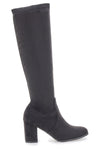 Stivali neri al ginocchio con tacco largo Le Havre Paris 8002
