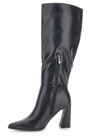LE HAVRE Paris 802 Schwarze Stiefel mit ausgestelltem Absatz