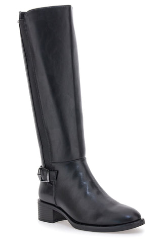 Stivali neri con fibbia laterale e tacco basso Pittarello Capsule BT24260005