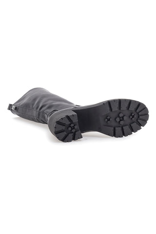 Stivali neri con platform e tacco largo Pittarello Capsule BT24182023B
