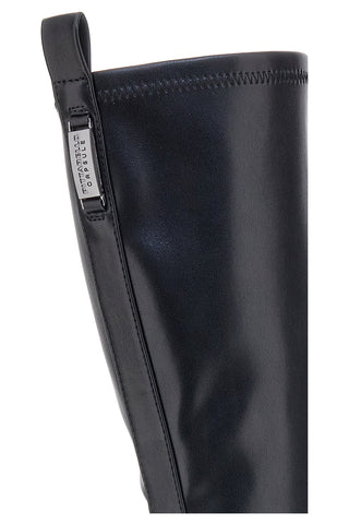 Stivali neri con platform e tacco largo Pittarello Capsule BT24182023B