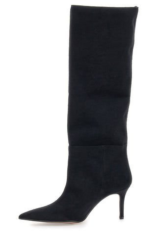 Francesca Gritti 370 Schwarze 3-in-1-Stiletto-Stiefel