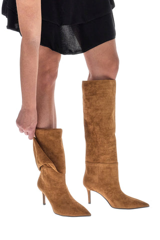 Francesca Gritti 370 3-in-1-Stiletto-Stiefel aus Leder