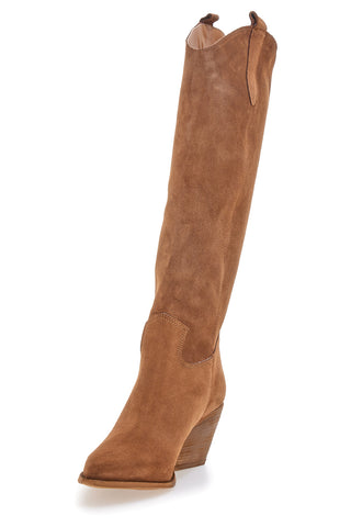 Braune Echtlederstiefel Texan Style Pittarello love TEX902