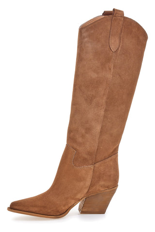 Braune Echtlederstiefel Texan Style Pittarello love TEX902