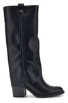 Stivali Neri con Gambale Alto e Tacco Squadrato Pittarello capsule BT24186024A