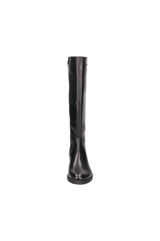 Stivali Neri in Pelle con Cerniera Bagatt D11AFS3F40591010