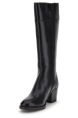 Stivali Neri in Pelle con Tacco Pittarello focus BB476205