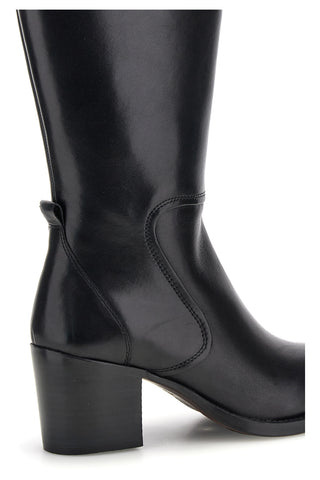 Stivali Neri in Pelle con Tacco Pittarello focus BB476205