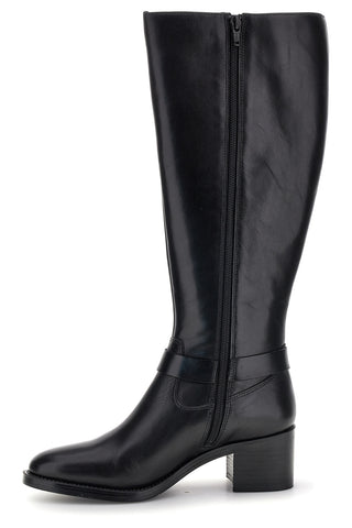 Stivali Neri in Pelle con Catena e Tacco Pittarello focus BB264206