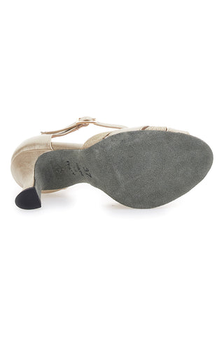 Goldene Tanzschuhe mit Riemen The First Dance 622 75