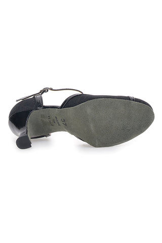 Scarpe da Ballo Nere con Cinturino The First Dance 325 75