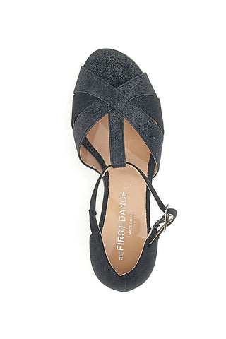 Schwarze Tanzschuhe mit Riemchen THE FIRST DANCE 4724