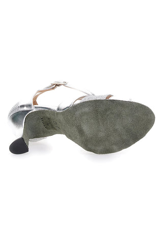 Schwarze Tanzschuhe mit Absatz und Glitzer The First Dance 4552