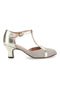 Platin-Tanzschuhe mit niedrigem Absatz The First Dance 4554
