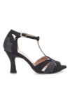 Schwarze Tanzschuhe mit Spulenabsatz THE FIRST DANCE 4724