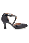 Scarpe da ballo nere con cinturino incrociato THE FIRST DANCE 4331