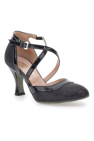 Scarpe da ballo nere con cinturino incrociato THE FIRST DANCE 4331