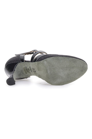 Scarpe da ballo nere con cinturino incrociato THE FIRST DANCE 4331