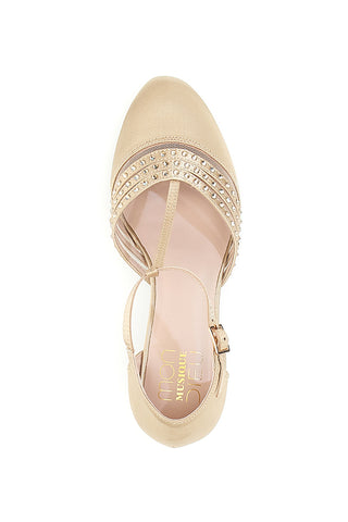 Scarpe da Ballo Oro Con Strass Mon Dieu 1460702