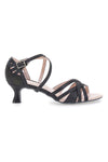 Sandali Da Ballo Neri Con Suola In Pelle Mon Dieu 1460503